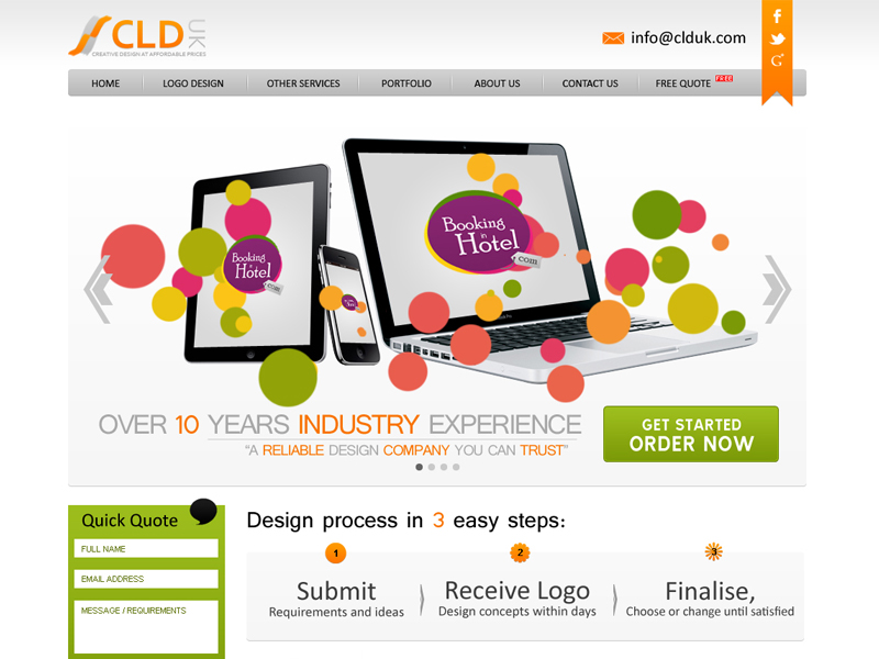 UK Branding Company Website