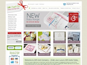 Gift Company eCommerce Website
