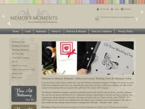 Wedding Company eCommerce Website