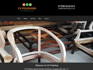 Furniture Polishing Web Design