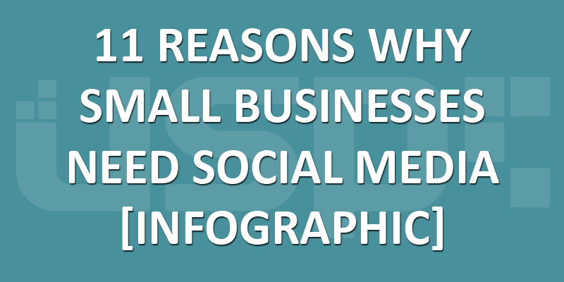 11 Reasons Why Small Businesses Need Social Media [Infographic]