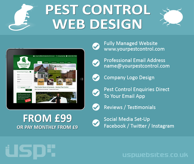 Web Design for Pest Control
